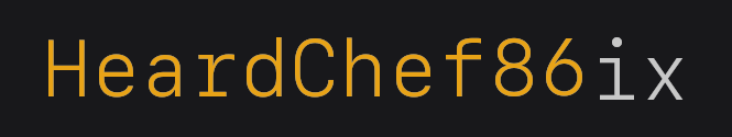 HeardChef86ix